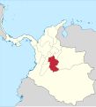 La province de Bogota en 1810.