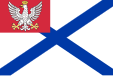 Merchant ensign of Vistula Flotilla of Congress Poland