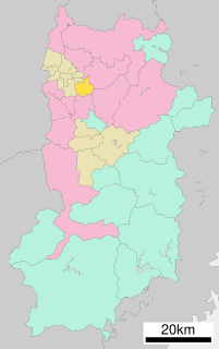 田原本町位置図