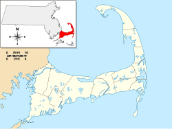 Samuel Smith Tavern Site is located in Cape Cod