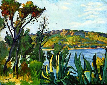 Agay ved Rivieraen, 1905