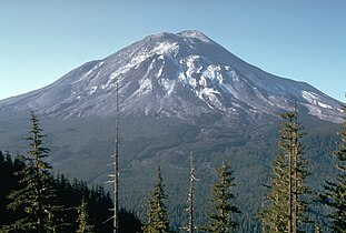 One day before 1980 eruption