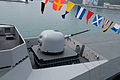 OTO Melara 76mm Gun aboard the frigate ROCN Si Ning (PFG-1203)