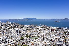 North view from Coit Tower