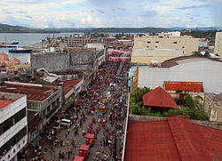 Skyline of تاکلوبان شہر Tacloban City