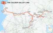 Calder Valley line - only Leeds-Bradford Interchange relates to IRP.