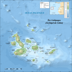 Mapa de las islas