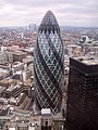 30 St Mary Axe aus der Luft