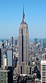 纽约帝國大廈 381米，102層