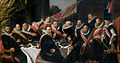 The Banquet of the Officers of the St George Militia Company in 1616, by Frans Hals