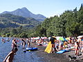 Beach in Coñaripe, Panguipulli