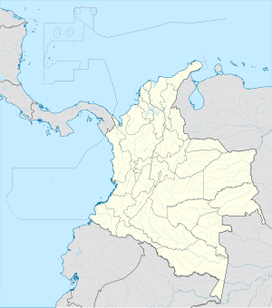 Gachetá trên bản đồ Colombia