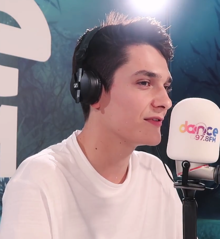 Kungs during an interview with Dance FM (Dubai, UAE) in 2018.