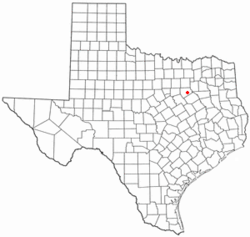 موقعیت Ennis, Texas