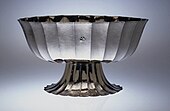 Austrian silver fruit bowl, 1917