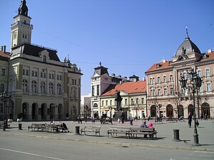 Плошча Свабоды ў Нові-Садзе