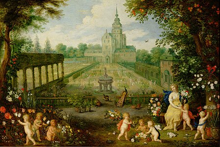 Flora in the Garden, c. 1630, Kunsthistorisches Museum