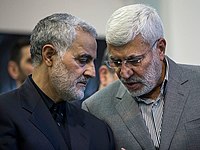 Qasem Soleimani et Abu Mahdi al-Muhandis