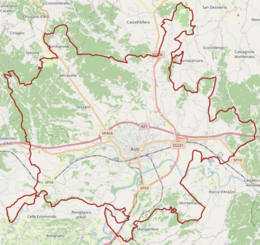 Mappa di localizzazione: Asti