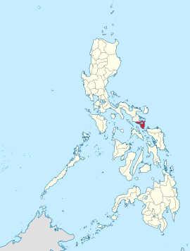 Sorsogon na Região de Bicol Coordenadas : 12°50'N, 123°55'E