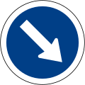 Keep right