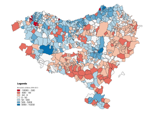 Biztanleria aldaketa 2006-2015