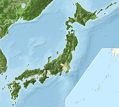 Location map/data/Japan is located in Japan