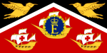 Former Royal Standard of Trinidad and Tobago (1962–1976)