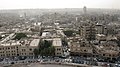 Panoramic view of the western part of the old city of Aleppo