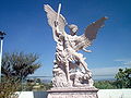 San Miguel Arcángel inmortalizado en cantera rosa de San Miguel el Alto