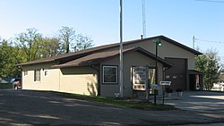 Township hall, located in Stanford