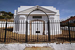 A vault with a surrounding wall. It was erected in 1827 by the widow of Peter Woutersen. His granddaughter married Jacobus Chris toffel Wessels, whose son, Sir John Wessels, became Chief Justice of South Africa. Various members of the 'family lived on the estate. Because the vault had be[clarification needed] Type of site: Vault. The architecture is most interesting and there is reason to believe that it is the work of the well-known architect Hermann Schutte. Some prominent citizens have been buried there, inter alia Adv. M.L. Wessels, brother of Sir John Wess