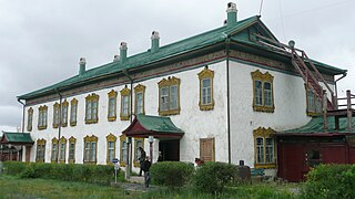 Zimska rezidenca Bogd Kana (Bogd Gegeen), zgrajena 1903, arhitekt car Nikolaj II.