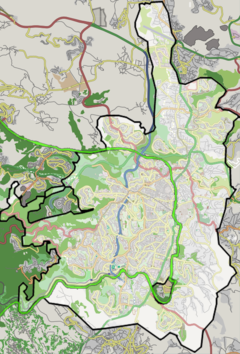 Location of the former Second Temple in Jerusalem