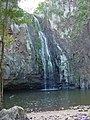 Salto Estanzuela (Estanzuela waterfall) located in the Tisey-Estanzuela Natural Reserve just south of town