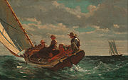 Breezing Up, 1876