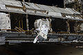 Joseph Acaba during second spacewalk