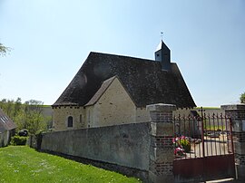 The church in La Gaudaine