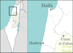 Or Akiva is located in Haifa region of Israel