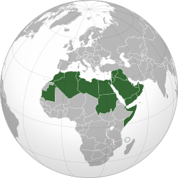 Arabiliiton jäsenmaat.
