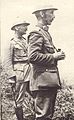 Major General Konstantinos Nider (right) and his Chief of Staff Colonel Theodoros Pangalos in the Macedonian front during World War I