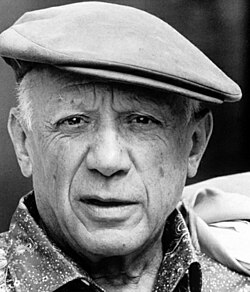 Pablo Picasso vuonna 1962.