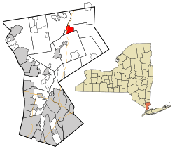 موقعیت گولدنز بریج، نیویورک در نقشه