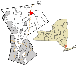 Location of Golden's Bridge, New York