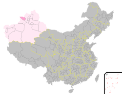 新疆维吾尔自治区的地理位置