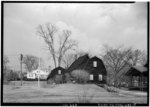 Thumbnail for File:GENERAL VIEW FROM WEST END OF EAST ELEVATION - Jonathan Fairbanks House, 511 East Street, Dedham, Norfolk County, MA HABS MASS,11-DED,1-10.tif