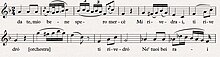 page of musical score