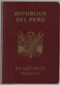 Pasaporte de la década de 1990.