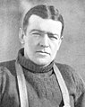 Ernest Shackleton in 1920 geboren op 15 februari 1874