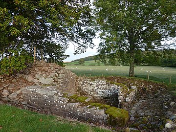 Foundations of the East gate